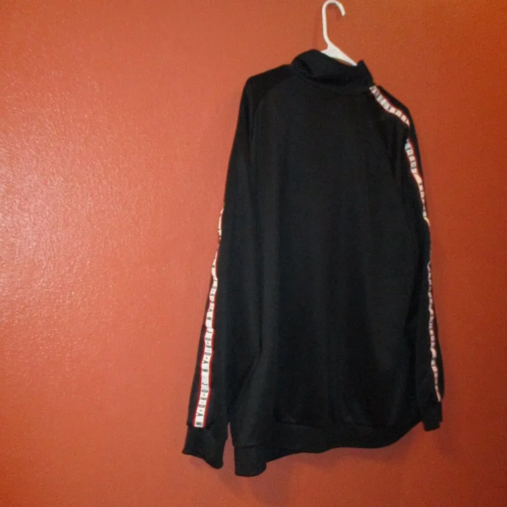 Jordan Track Suit Y2K Men XX Large Black White Pocket Pants Jacket Track Suit